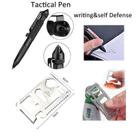 Thumbnail for 10 In 1 Emergency Survival Gear Outdoor Camping Hiking Survival Tools
