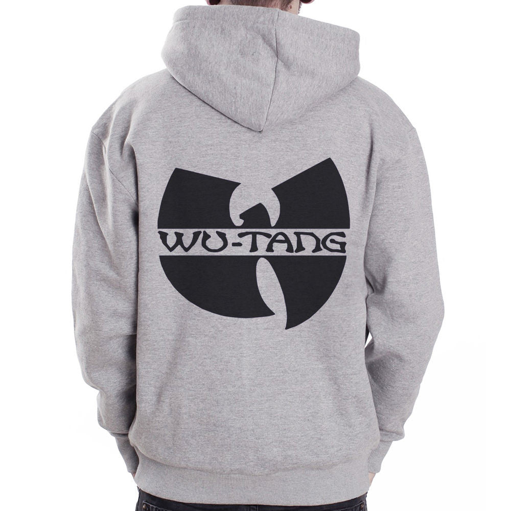 Wu-Tang Sweatshirt Grey With Black Back Print - TshirtNow.net