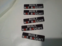 Thumbnail for Built Not Bought - Decal - Sticker - GhostBusters NH - TshirtNow.net - 2
