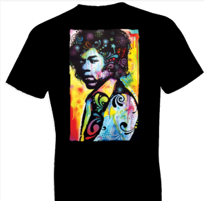 Jimi Hendrix Neon Jacket tshirt - TshirtNow.net - 2