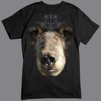 Thumbnail for Black Bear Face tshirt - TshirtNow.net