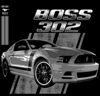 Thumbnail for Mustang Boss 302 Tshirt - TshirtNow.net - 2