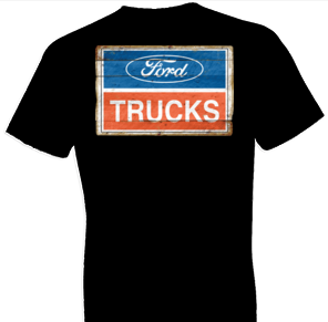 2001 Ford Trucks Logo Vintage Tshirt - TshirtNow.net - 1