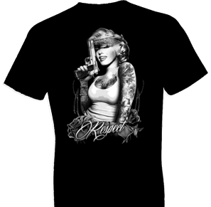 Marilyn Monroe Respect Tshirt - TshirtNow.net - 1