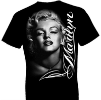 Thumbnail for Marilyn Monroe Portrait Pose Tshirt - TshirtNow.net - 1
