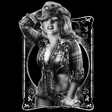 Marilyn Monroe Cowgirl Tshirt - TshirtNow.net - 2