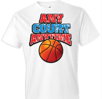 Thumbnail for Any Court Basketball Tshirt - TshirtNow.net - 1