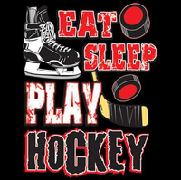 Thumbnail for Eat Sleep Play Hockey Tshirt - TshirtNow.net - 2