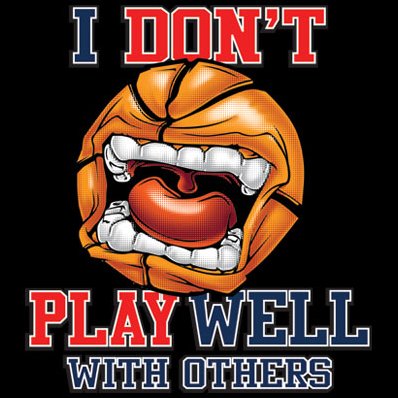 Dont' Play Well Basketball Tshirt - TshirtNow.net - 2