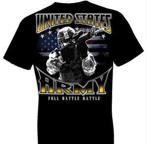 U.S. Army Full Battle Rattle Tshirt - TshirtNow.net - 1