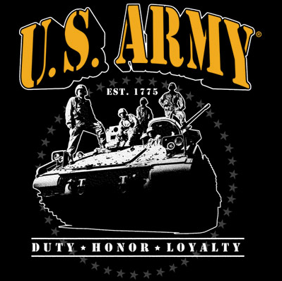 U.S. Army Duty Honor Loyalty Tshirt - TshirtNow.net - 2
