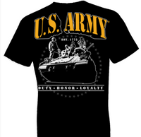 Thumbnail for U.S. Army Duty Honor Loyalty Tshirt - TshirtNow.net - 1