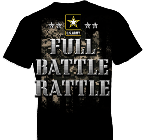 U.S. Army Full Battle Rattle 2 Tshirt - TshirtNow.net - 1