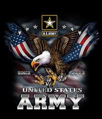 Thumbnail for U.S. Army Eagle and Flag Tshirt - TshirtNow.net - 2