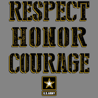 Thumbnail for U.S. Army Respect Honor Courage Tshirt - TshirtNow.net - 2