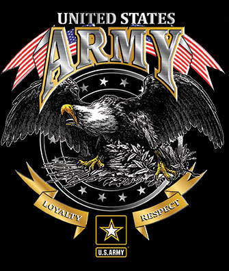 U.S. Army Loyalty Respect Eagle Tshirt - TshirtNow.net - 2