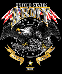 Thumbnail for U.S. Army Loyalty Respect Eagle Tshirt - TshirtNow.net - 2