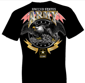U.S. Army Loyalty Respect Eagle Tshirt - TshirtNow.net - 1