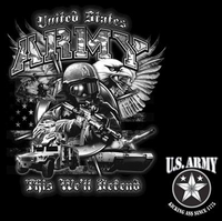 Thumbnail for Army This We'll Defend w/ Crest Tshirt - TshirtNow.net - 2