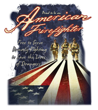 American Firefighters Tshirt - TshirtNow.net - 2