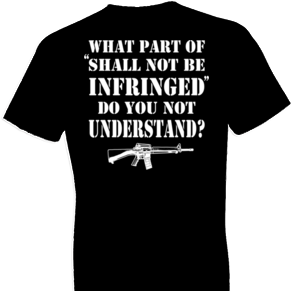2nd Amendment Not Be Infringed Tshirt - TshirtNow.net - 1