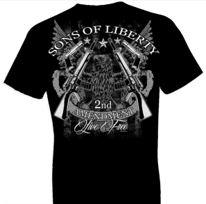 2nd Amendment Sons of Liberty Tshirt - TshirtNow.net - 1