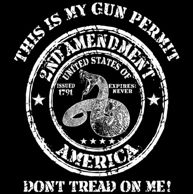 2nd Amendment Dont Tread On Me Tshirt - TshirtNow.net - 2