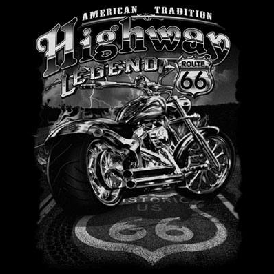 Highway Legend Biker Tshirt - TshirtNow.net - 2