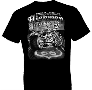 Highway Legend Biker Tshirt - TshirtNow.net - 1