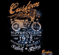 Thumbnail for American Made Tradition Biker Tshirt - TshirtNow.net - 2
