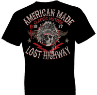 Thumbnail for Lost Highway Biker Tshirt - TshirtNow.net - 1