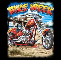Thumbnail for Bike Week Biker Tshirt - TshirtNow.net - 2