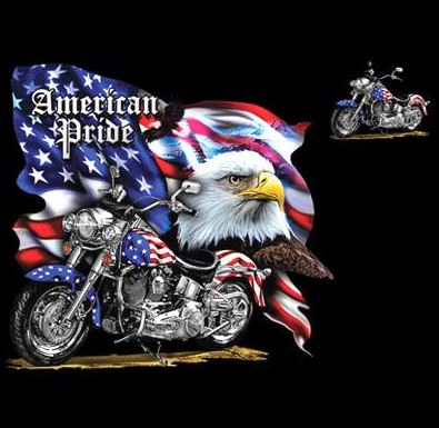 Born Free Eagle Biker Tshirt - TshirtNow.net - 2