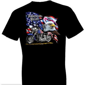 Born Free Eagle Biker Tshirt - TshirtNow.net - 1