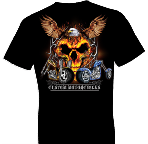 Eagle Skull Riders Biker Tshirt - TshirtNow.net - 1