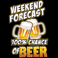 Thumbnail for 100% Chance of Beer Tshirt - TshirtNow.net - 2