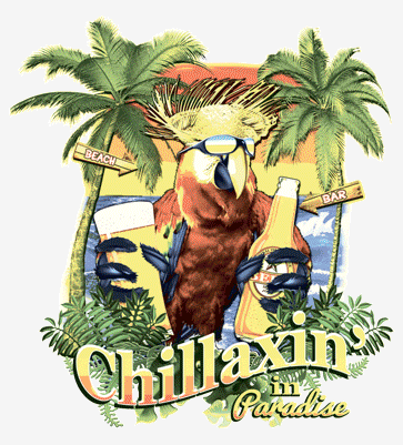 Chillaxin' Parrot Beer Tshirt - TshirtNow.net