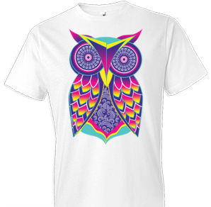 Owl Art Tshirt - TshirtNow.net - 1