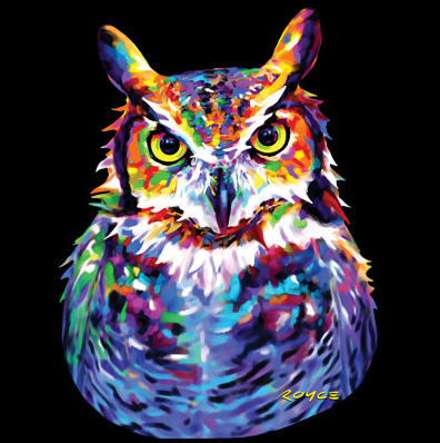 Great Horned Owl Tshirt - TshirtNow.net - 2