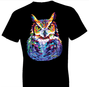 Great Horned Owl Tshirt - TshirtNow.net - 1