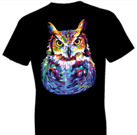 Thumbnail for Great Horned Owl Tshirt - TshirtNow.net - 1
