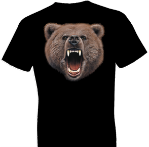 Bear Bite Oversized Wildlife tshirt - TshirtNow.net - 1