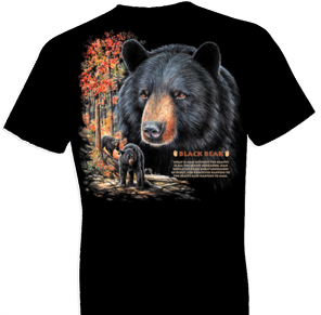 Black Bear Wildlife tshirt - TshirtNow.net - 1