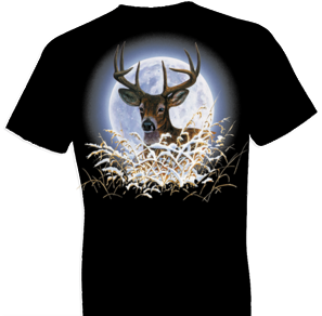Deer Moon Wildlife Tshirt - TshirtNow.net - 1