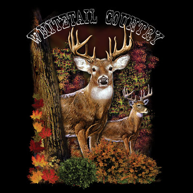 Whitetail Deer Country Wildlife Tshirt - TshirtNow.net - 2