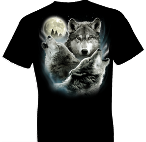 Three Wolves Wildlife Tshirt - TshirtNow.net - 1