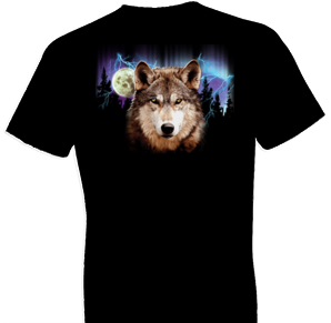 Wolf Lightning Tshirt - TshirtNow.net - 1