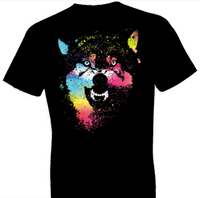 Thumbnail for Colorful Wolves Tshirt - TshirtNow.net - 1