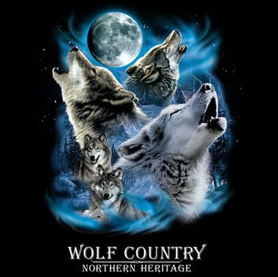 Wolf Country Tshirt - TshirtNow.net - 2