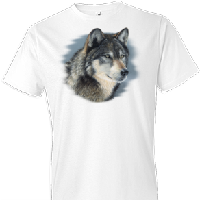 Cold Stare Wolf Tshirt - TshirtNow.net - 1